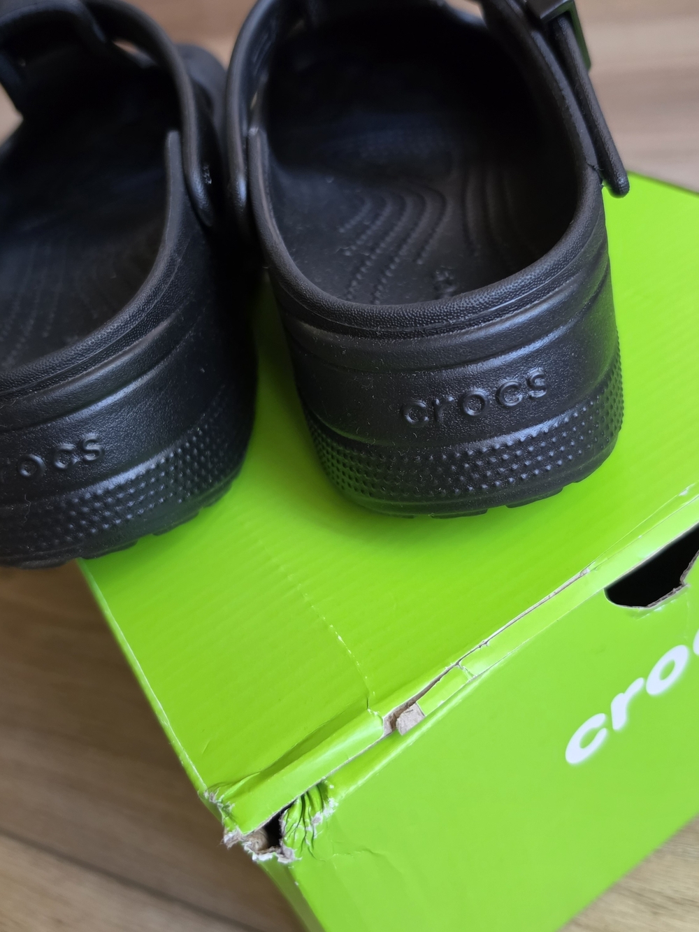CROCS Black Mary Jane Clogs - Picture 5 of 5